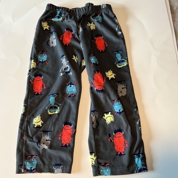 Serious Bedhead! Monsters Kids pajamas warm long sleeve 4T - Picture 6 of 7